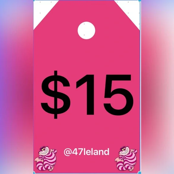 $15 Live Show Unlisted Item - Picture 1 of 1